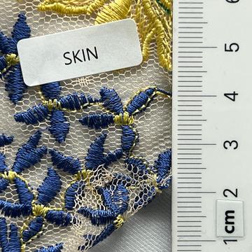 Viscose Rayon-blend Embroidery Lace