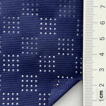 Nylon-blend Perforated Plain Weave