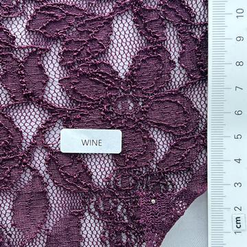 Polyester-blend Lace