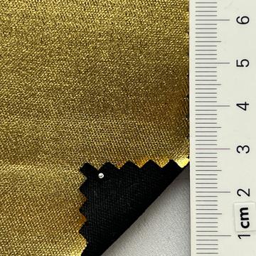 Cotton-blend Foil Twill