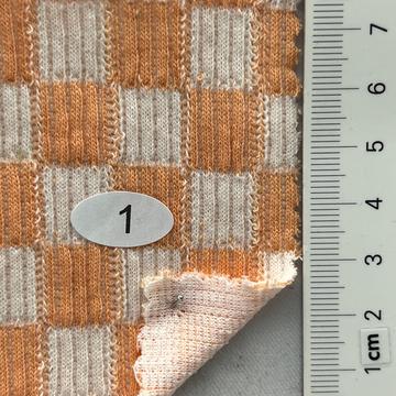 Cotton-blend Jacquard Knit
