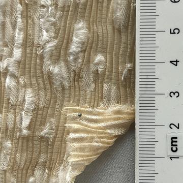 Viscose Rayon-blend Pleated Clip Jacquard