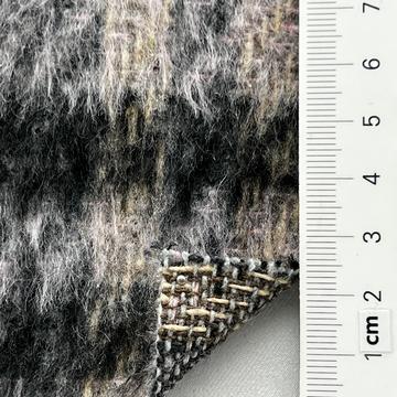 Polyester-blend Brushed (front) Tweed