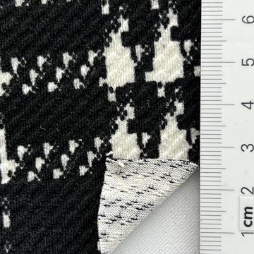 Polyester-blend Jacquard Knit