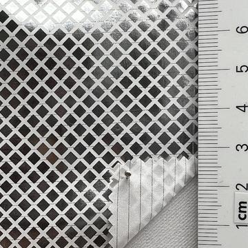 Polyester-blend Foil Plain Weave