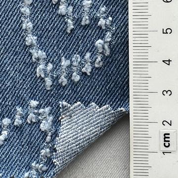 Cotton Perforated Denim