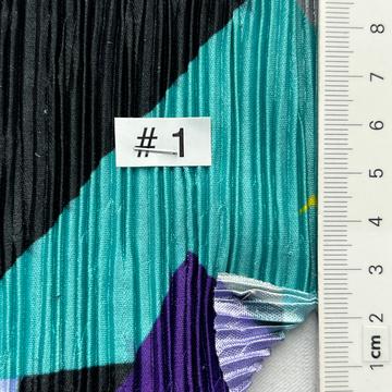 Polyester Pleated Double Knit