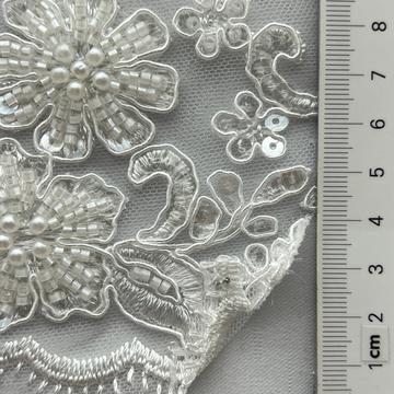 Polyester Sequin Lace