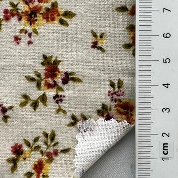 Cotton-blend Brushed (front) Plain Weave