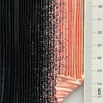 Polyester Pleated Double Knit