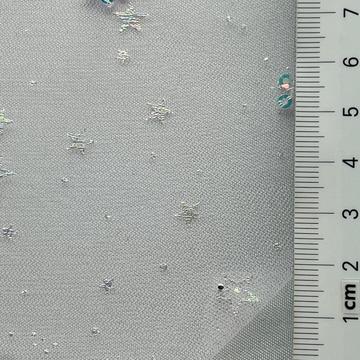 Polyester Sequin Embellished Tulle