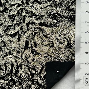 Polyester-blend Foil 4 Way Stretch Velvet