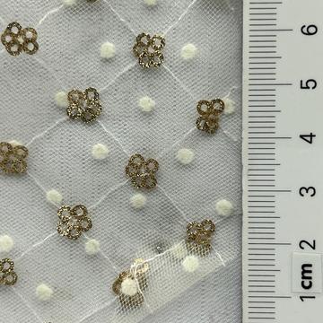 Polyester Flocking Lace