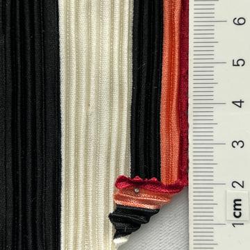 Polyester Pleated Double Knit