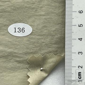 Cotton-blend PU Coated (back) Water Resistant Plain Weave