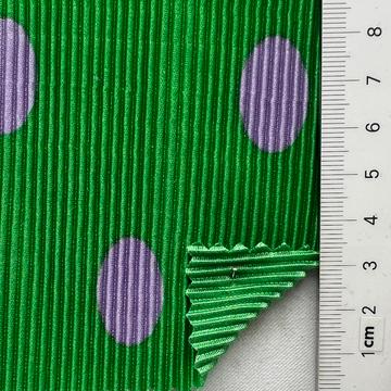 Polyester Pleated Double Knit