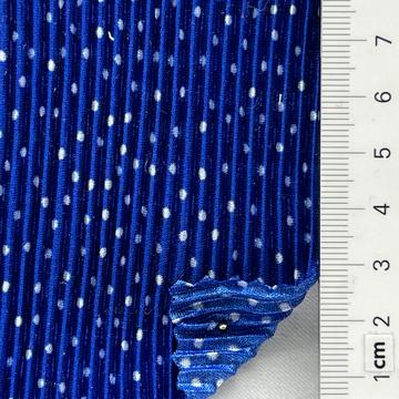 Polyester Pleated Double Knit