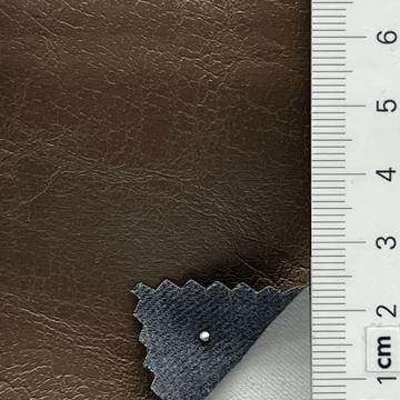 Polyester-blend PU Coated (front) Vegan Leather