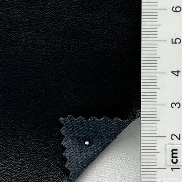 Polyester-blend PU Coated (front) Vegan Leather