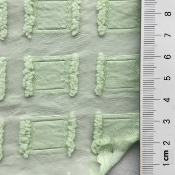 Polyester-blend Clip Jacquard