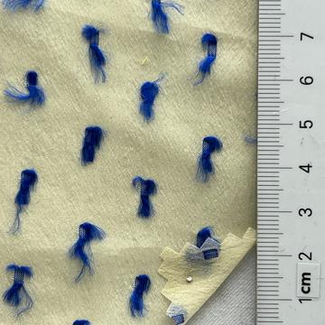 Polyester-blend Clip Jacquard