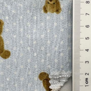 Polyester-blend Jacquard Knit