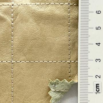 Polyester Embroidery Vegan Leather