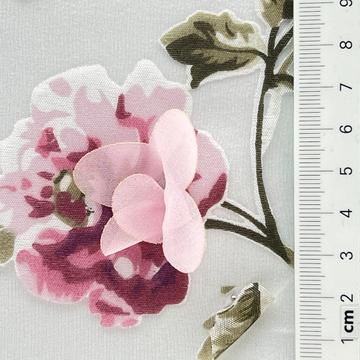 Polyester Burnout Organza