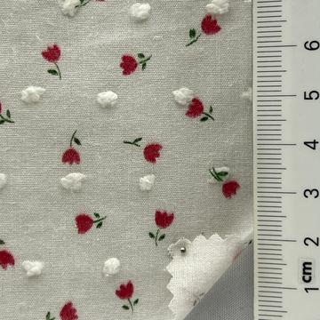 Cotton Clip Jacquard