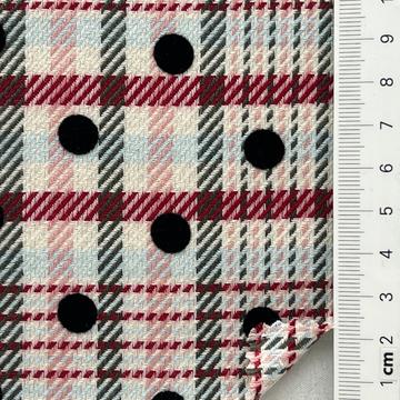 Polyester-blend Flocking Twill