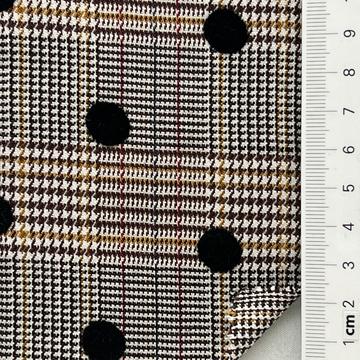 Polyester-blend Flocking Twill