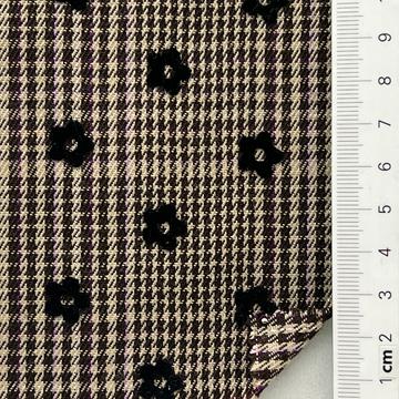Polyester-blend Flocking Twill
