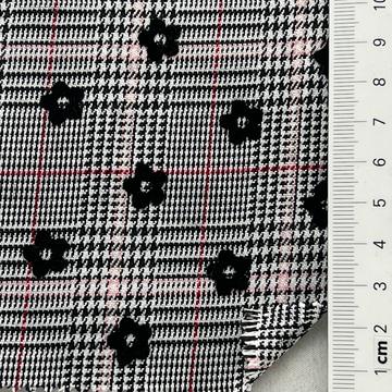 Polyester-blend Flocking Twill