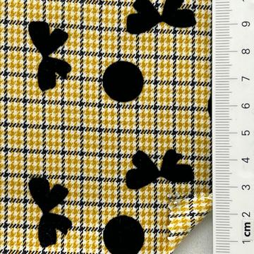Polyester-blend Flocking Twill