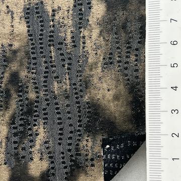 Polyester-blend Foil Jacquard