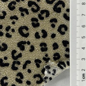 Nylon-blend Flocking Double Knit