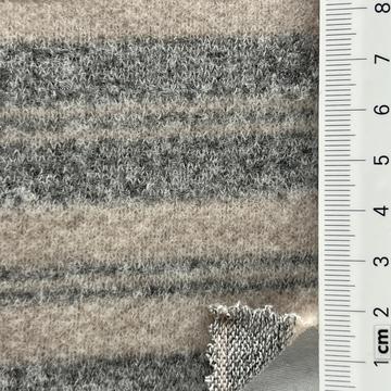 Polyester-blend Brushed (front) Single Jersey