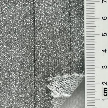 Nylon-blend Pleated Double Knit