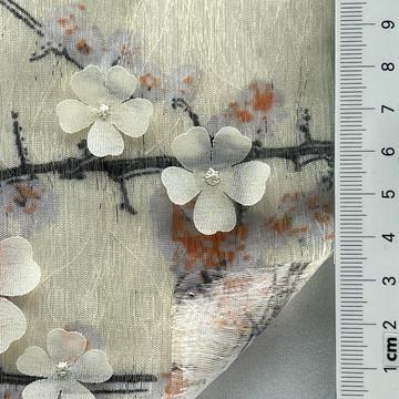 Polyester Embroidery Dobby