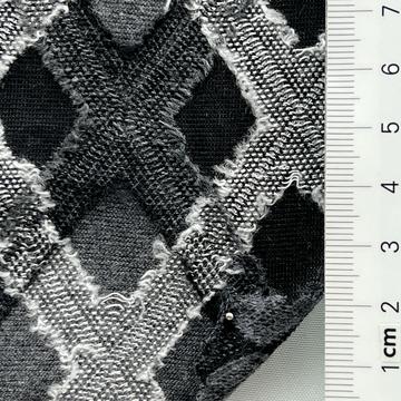 Polyester-blend Jacquard Knit