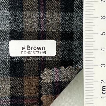 Polyester-blend Brushed (doubled-sided) Twill