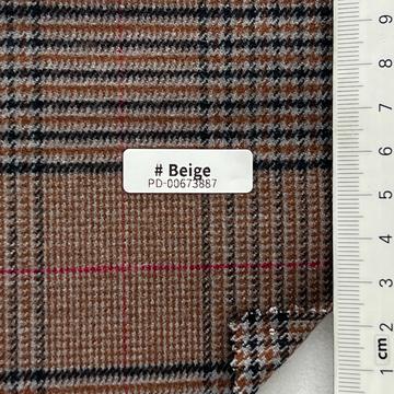 Polyester-blend Brushed (doubled-sided) Twill
