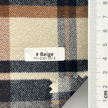 Polyester-blend Brushed (doubled-sided) Twill