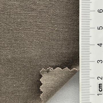 Linen-blend Enzyme Plain Weave