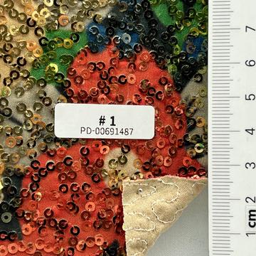 Polyester-blend Sequin ITY Jersey