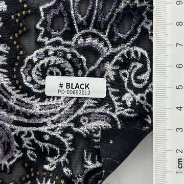 Viscose Rayon-blend Burnout Velvet