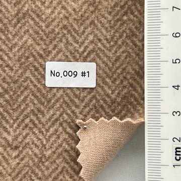 Polyester-blend Brushed (front) Double Knit
