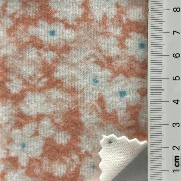Polyester-blend Brushed (front) Double Knit