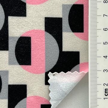 Polyester-blend Brushed (doubled-sided) Single Jersey