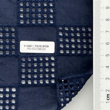 Cotton-blend Embroidery Voile